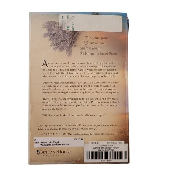 4 Kim Vogel Sawyer Christian Romance Fiction Books Religious Adventure Gift - Picture 2 of 4